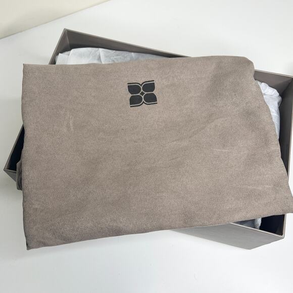 BCBGMAXAZRIA Maye Caged Lace Up Open Toe Leather Gladiator Sandal Black Womens 6 - Picture 8 of 9